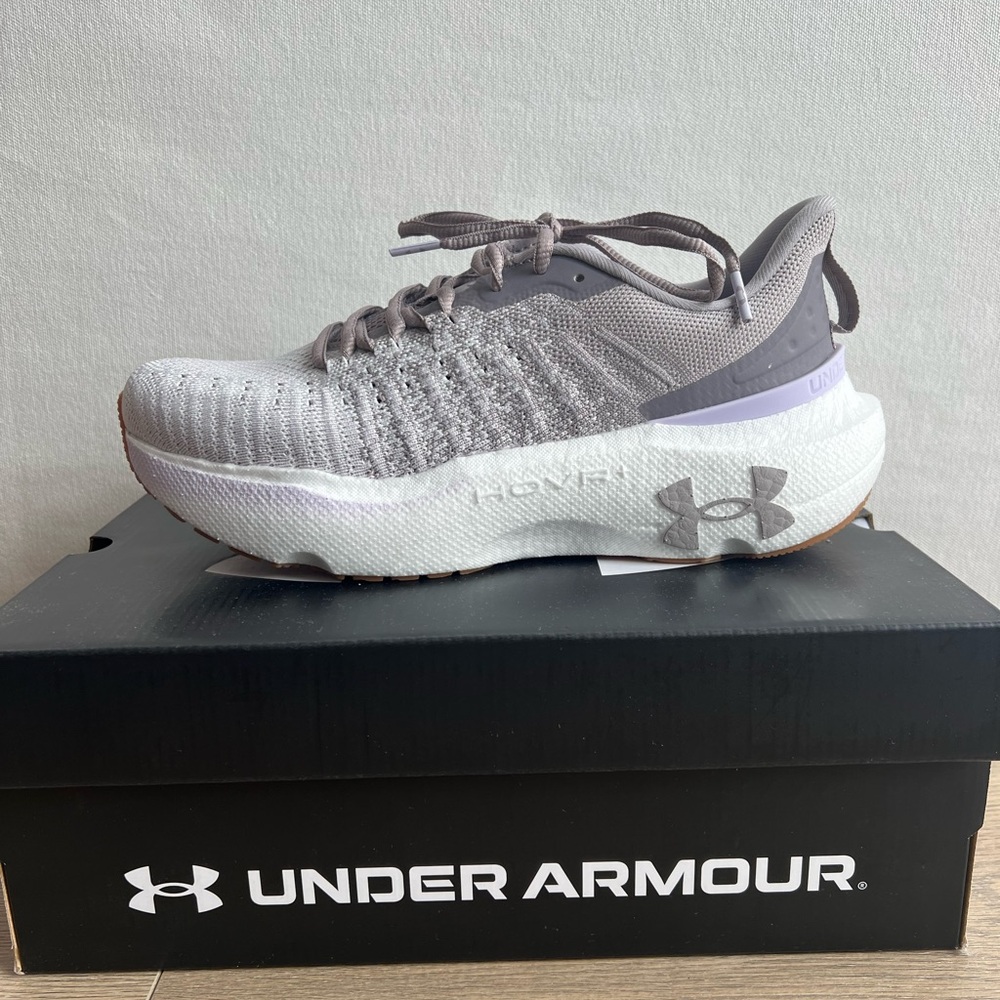 Under Armour Women's Gray Running Shoes - size 9